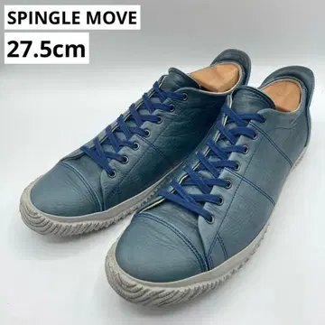 스핑글무브 SPM-272 가죽 스니커즈 네이비 27.5cm