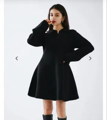 더 토 랭스 플레어 원피스 원피스 블랙