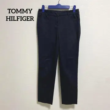 a654 [타미힐피거] 스키니 스트레치 블랙 심플 고급 봄/여름