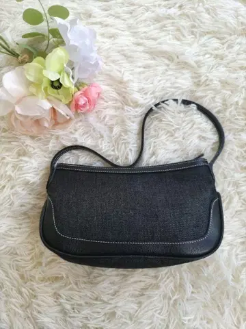 NORMAKAMALI 노마카마리 원 숄더 액세서리 파우치 데님