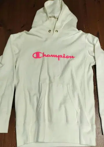 Champion Reverse Weave 후드티 M 화이트