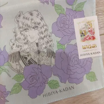 베르사이유의 장미 x 히비야 하나칸 HIBIYA KADAN 손수건