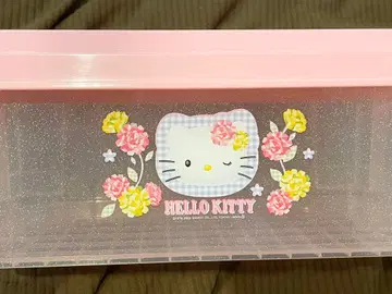 헬로키티 컨테이너 #7 꽃 헤이세이 레트로