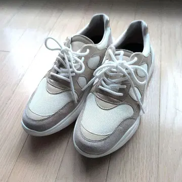 새상품 스니커즈 버클리 천연 가죽 메쉬 경량 일본제