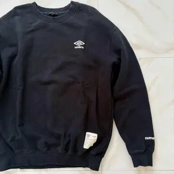 umbro 블랙 맨투맨 트레이닝복 구제 의류 두꺼운 블랙