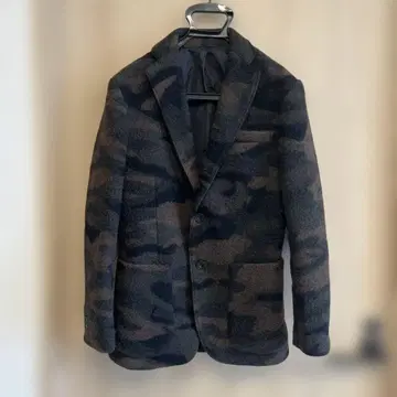 BEAMS HEART 카모 패턴 아우터 자켓 S