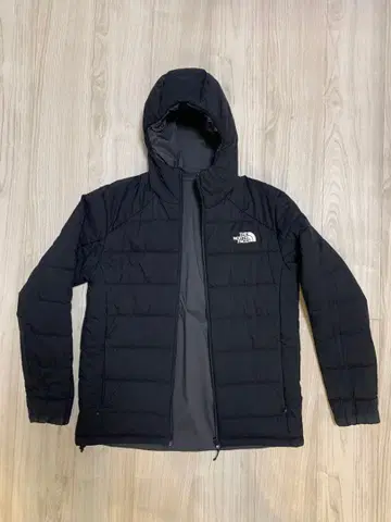 THE NORTH FACE 리버서블 블랙 x 그레이 다운 자켓 M