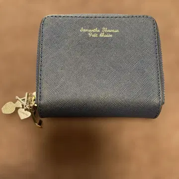 사만다 타바사 네이비 접이식 지갑