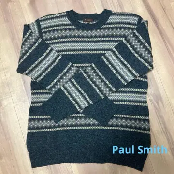 Paul Smith 니트 스웨터 모 100%