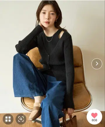 완판템! 한정판 레이어드 버튼 니트 가디건 풀오버 택 포함 새상품