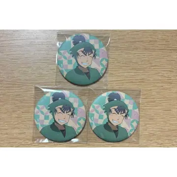 극장판 닌타마 란타로 최강의 군사 식만류삼랑 캔뱃지