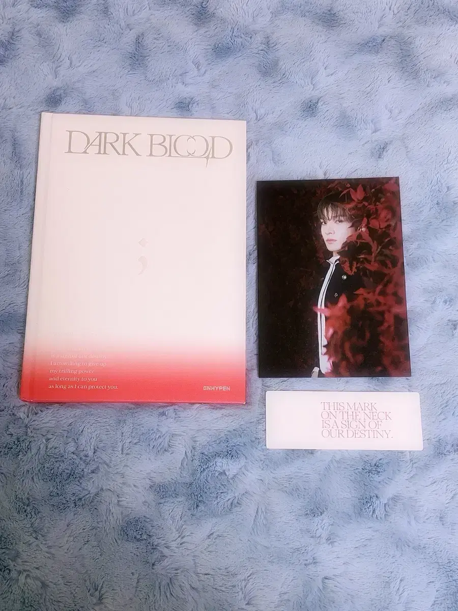 Enhypen Dark Blood unsealed album wts