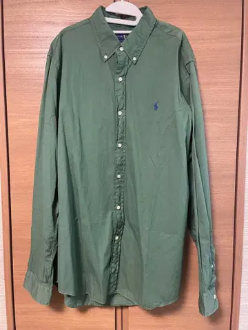 랄프 로렌 긴팔 셔츠 XL