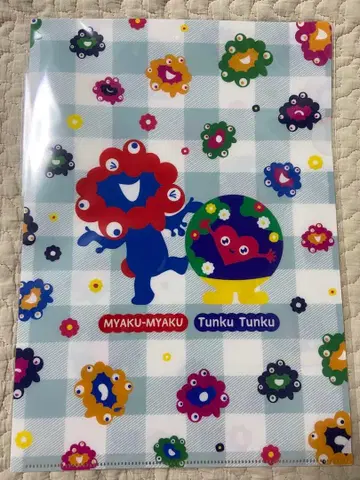 수량 한정 미야쿠미야쿠 툰크툰크 콜라보 클리어 파일