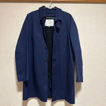 MACKINTOSH 네이비 스텐카라 코트 38