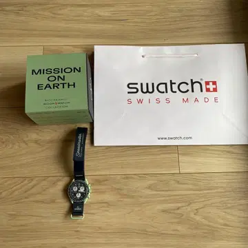 Swatch Speedmaster Mission on Earth