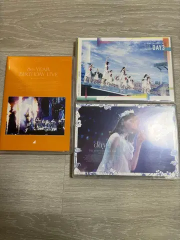 노기자카46 라이브 DVD 3장 묶음 판매