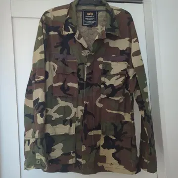 ALPHA INDUSTRIES 카모플라쥬 밀리터리 자켓 X-LARGE