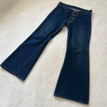 레어 70s 빈티지 빅 스톤 벨보텀 w33 일본제 플레어