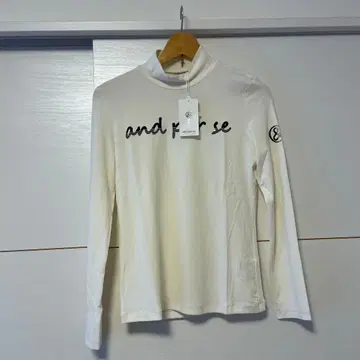 [미사용] and per se/앤퍼시 모크넥 긴팔 여성용 셔츠 M