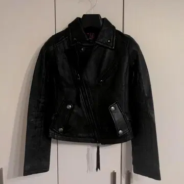 블랙 라이더 자켓 라무 가죽 100%