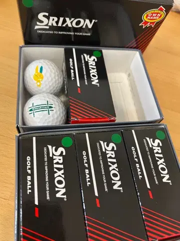 미사용 새상품 Srixon Tri-Star 로고 포함 10구