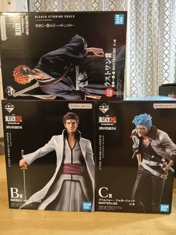 BLEACH 제일복권 B상 C상 라스트 원상 피규어 세트