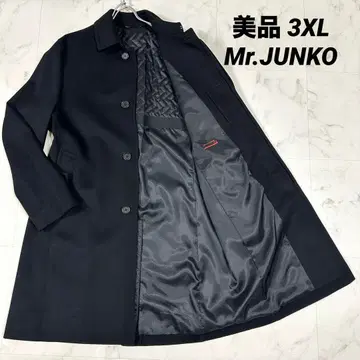 [ 새상품급 ] Mr.JUNKO 스텐칼라 Super100's 블랙 3XL