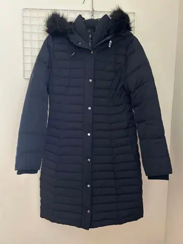 ZARA 블랙 롱 다운 자켓 M