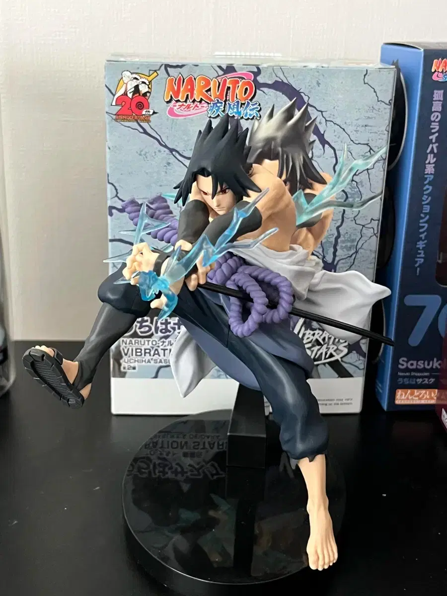 Naruto Shippuden Sasuke Deidara Vibration Figure