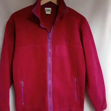 L.L.Bean 플리스 자켓 빨간색 여성용