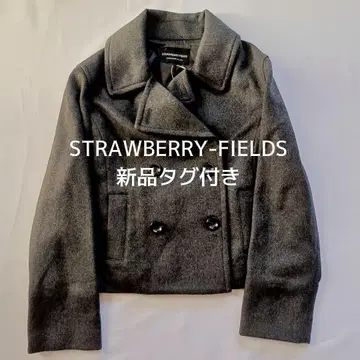 미사용 새상품 스트로베리 필드 피코트 울 코트 M 아우터