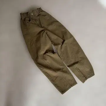 & Other Stories 배럴 와이드 팬츠 34 사이즈 올리브