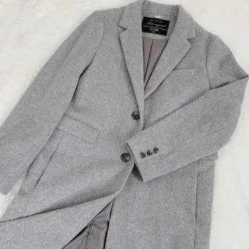 SLOBE IENA 슬로브 이에나 super100 롱 코트 L 새상품급