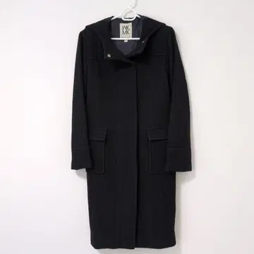 MK 미쉘클랑 후드 부착 코트