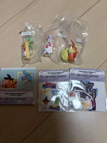 포켓몬 제일복권 F상 3개 H상 3개 세트