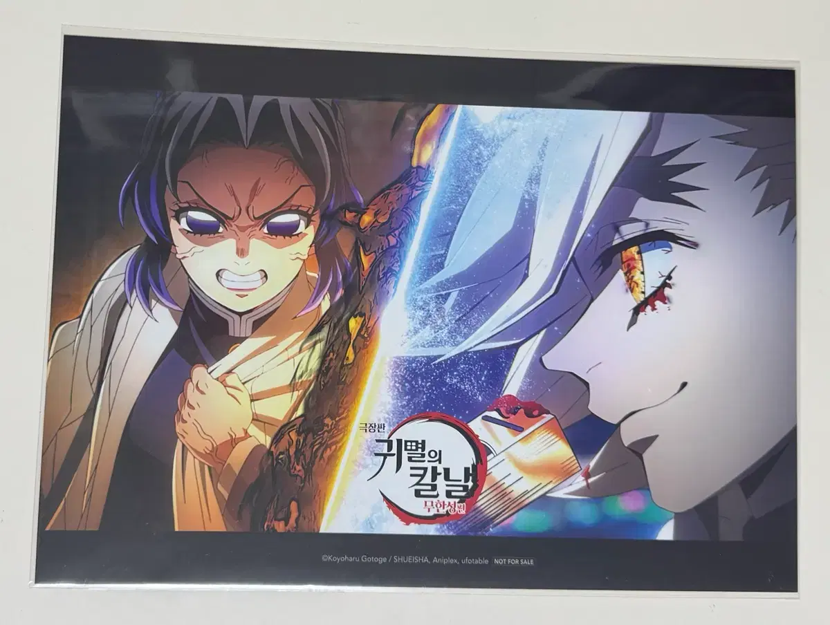 Demon Slayer: Kimetsu no Yaiba pre-order benefit Shinobu Douma A4 poster