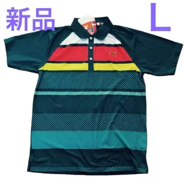 PUMA 푸마 골프 COOL MAX 반팔 피케 셔츠 L