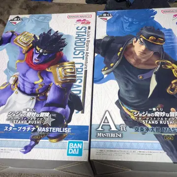 죠죠의 기묘한 모험 제일복권 A상 쿠죠 죠타로 B상 스타 플래티넘 피규어