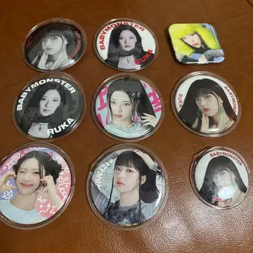 babymonster RUKA 캔뱃지 9개 세트