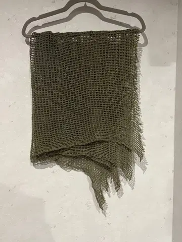 넘버나인 아카이브 01aw 캐시미어 메쉬 스톨