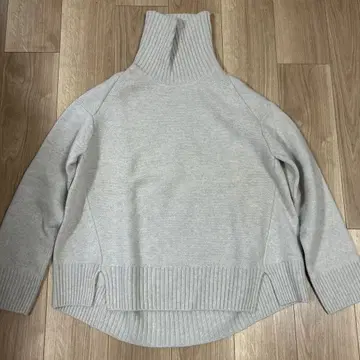 프레임워크 울 캐시미어 터틀 롱 풀오버 니트