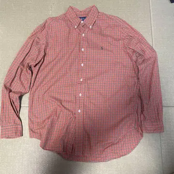 랄프 로렌 체크 셔츠 긴팔