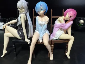 리제로 Relax time (렘, 라무, 에키드나) 3종 묶음 판매