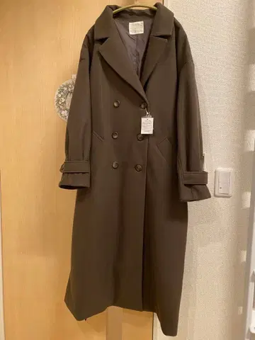 Ray Cassin 브라운 롱 코트