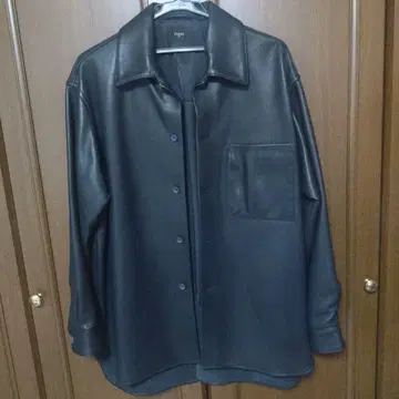 램 가죽 셔츠 남성용 에디피스 M