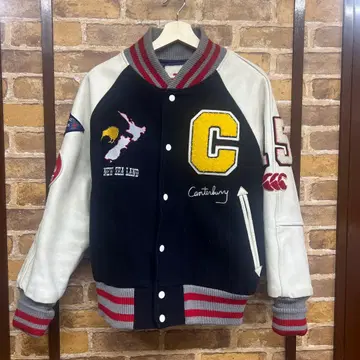 Canterbury 바시티 자켓 네이비/화이트