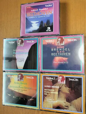 11장 브렌델의 베토벤 피아노 소나타 전집 (1회차) & 변주곡집