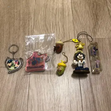 디즈니 캐릭터 스트랩 세트