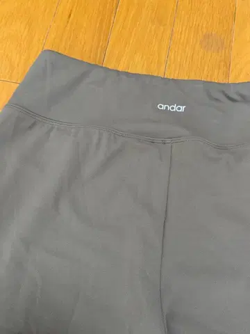 andar Airywin 속기모 와이드 레깅스 M 롱 브라운